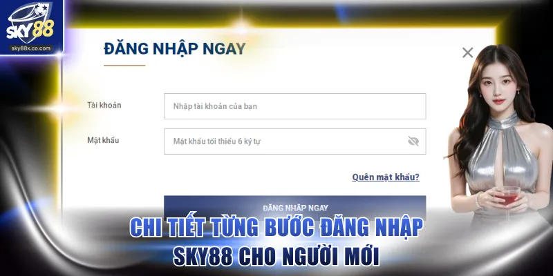 Chi tiết từng bước đăng nhập SKY88 cho người mới