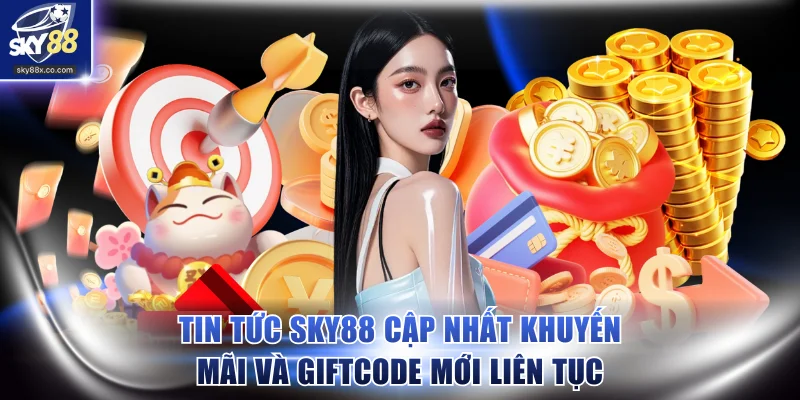 Tin tức SKY88 cập nhất khuyến mãi và giftcode mới liên tục